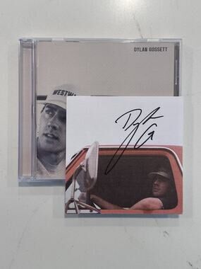 Dylan Gossett Autographed Signed CD Westward #2